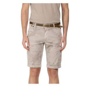 Camo Bermudas Beige