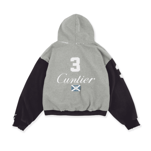 Cuntier Zip Hoodie - Melange Grey Cuntier Zip Hoodie - Melange Grey