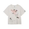 Hand-Drawing-Washed-T-Shirt Hand-Drawing Washed T-Shirt