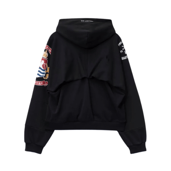 London Reconstructed Zip Up Hoodie London Reconstructed Zip Up Hoodie