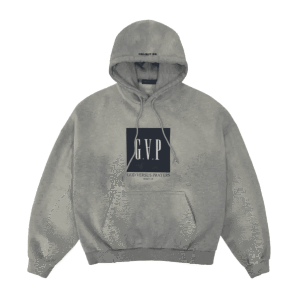 Melange Grey GVP Washed Hoodie