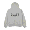 PROTOCOL INDEX terry towel hoodie Gray