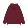 Paris embroidered hoodie Red