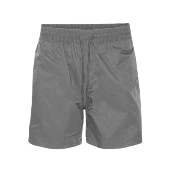 Pleated-Wool-Shorts-Grey Pleated Wool Shorts Grey
