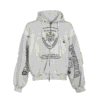 Protocol Index RECONSTRUCTED SWEATSHIRTS ZIP HOODIE