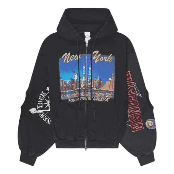 Protocol Index Reconstructed NY Zip Hoodie