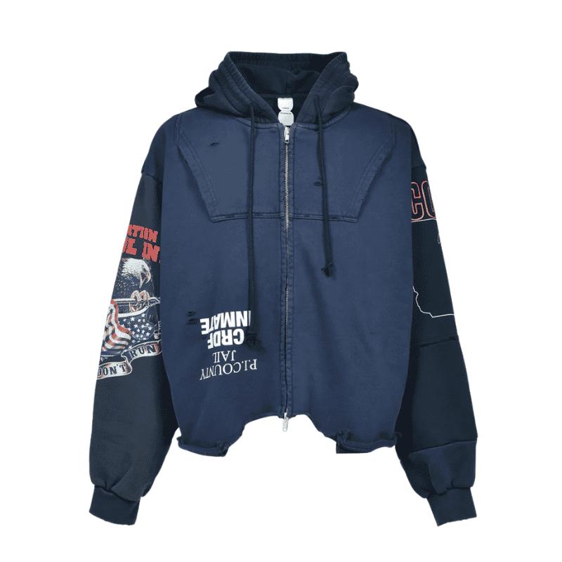 トップス Protocol Index Upside Down Zip Hoodie M Protocol-Index Upside Down Zip Hoodie | USA Streetwear Drop
