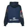 Protocol-Index Upside Down Zip Hoodie Blue