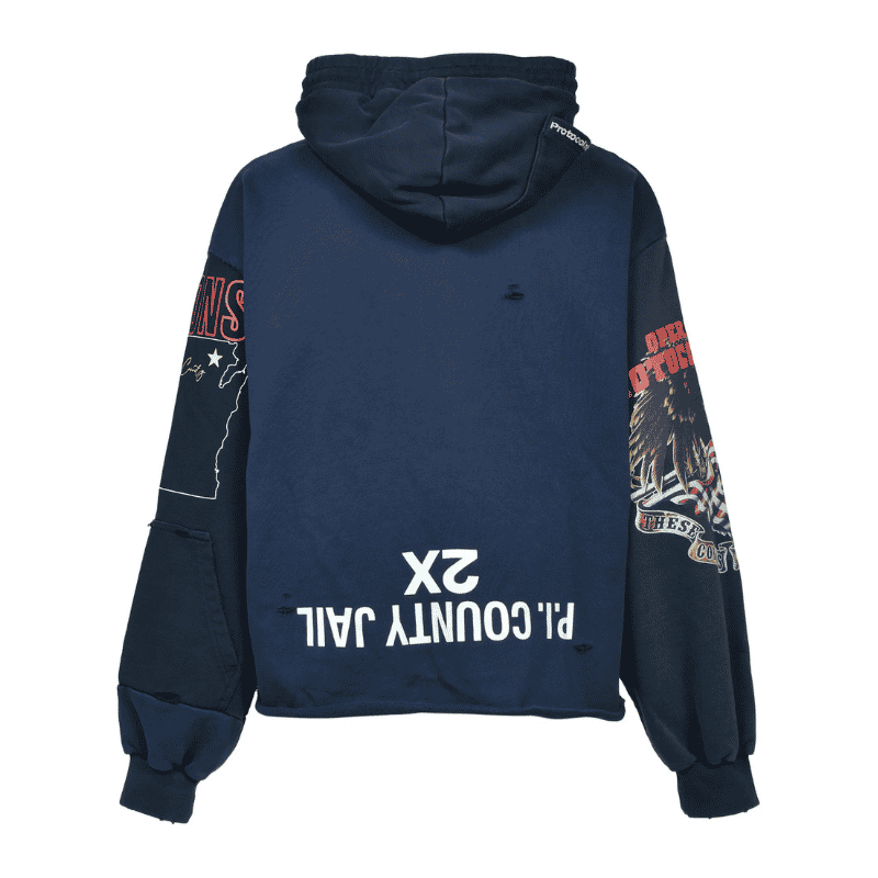 Protocol-Index Upside Down Zip Hoodie | USA Streetwear Drop