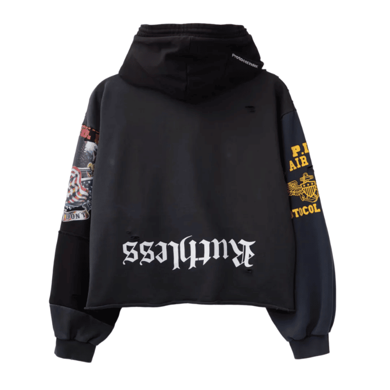 トップス Protocol Index Upside Down Zip Hoodie M Protocol Index Upside Down Zip Hoodie | USA Streetwear