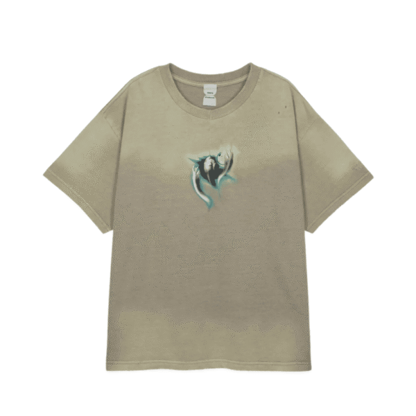 Protocol-Index-Washed-Graphic-Print-T-Shirt Protocol Index Washed Graphic-Print T-Shirt