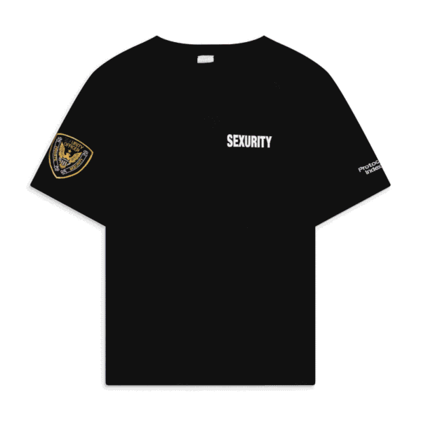 Sexurity Washed T Shirts Black