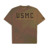 Usmc Vintage T Shirts Beige Back