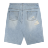 Aop cargo-pocket pleated shorts Back