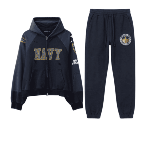 Navy Reconstructed Tracksuit