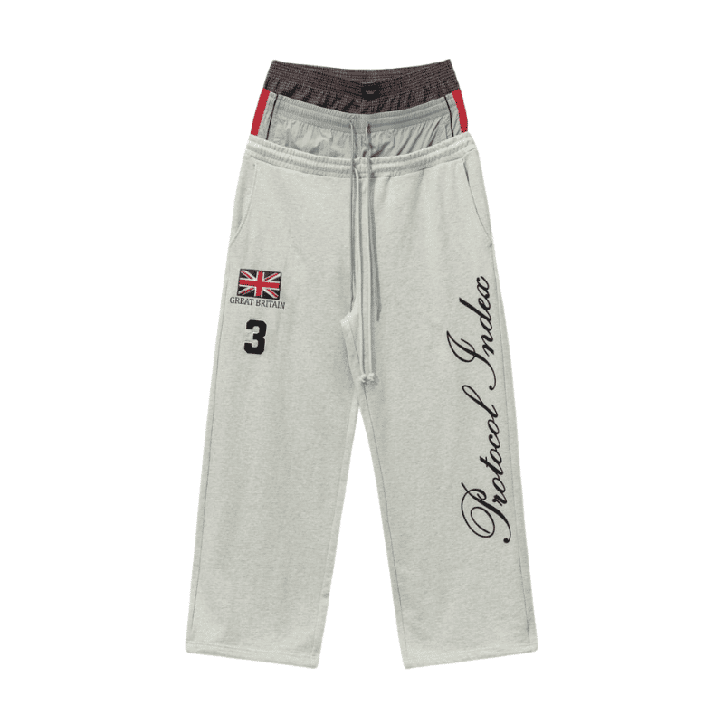 パンツ Protocol index reconstructed sweat pants Protocol-Index 3 Layered Sweat Pants - protocolindexapparel.com