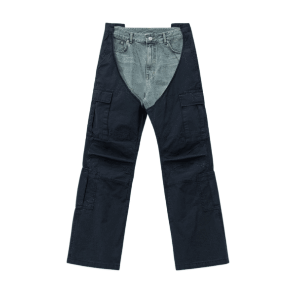 Protocol-Index-Biker-Cargo-Denim-Pants Protocol-Index Biker Cargo Denim Pants