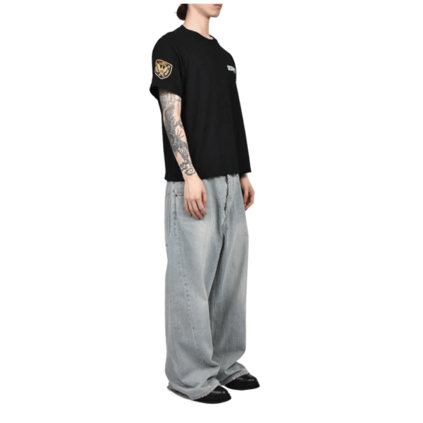 Protocol Index Retro Denim Pants Blu Model
