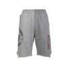 pinstripe drawstring shorts