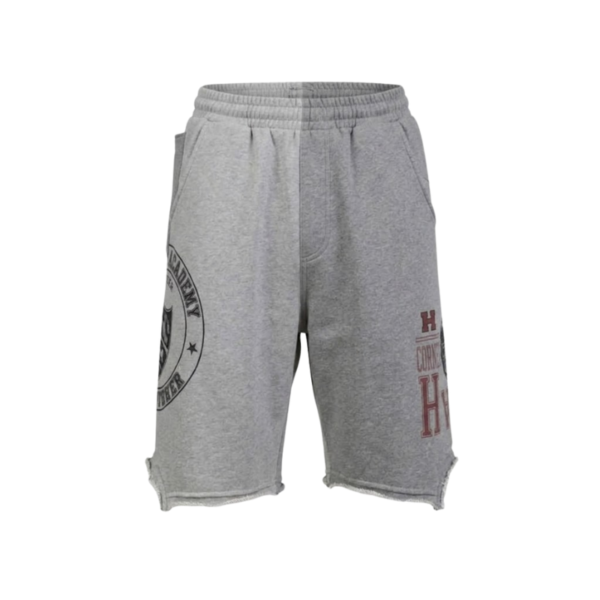 pinstripe drawstring shorts