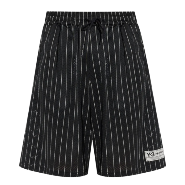 striped drawstring shorts