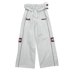 Protocol-Index-Folded-Waist-Track-Pants-White Protocol-Index Folded Waist Track Pants White